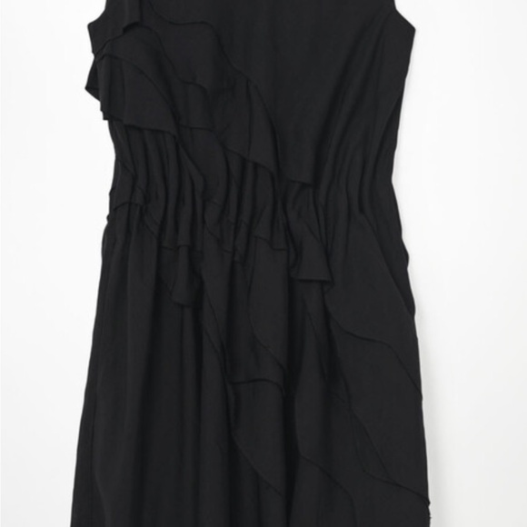 COS Layered Ruffle Linen Dress - Picture 5 of 7